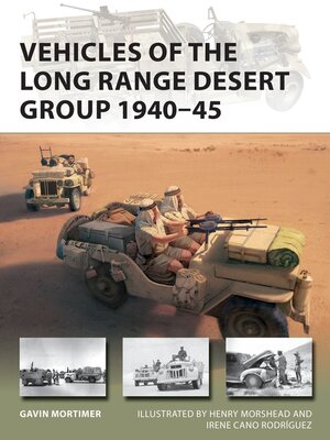 cover image of Vehicles of the Long Range Desert Group 1940-45